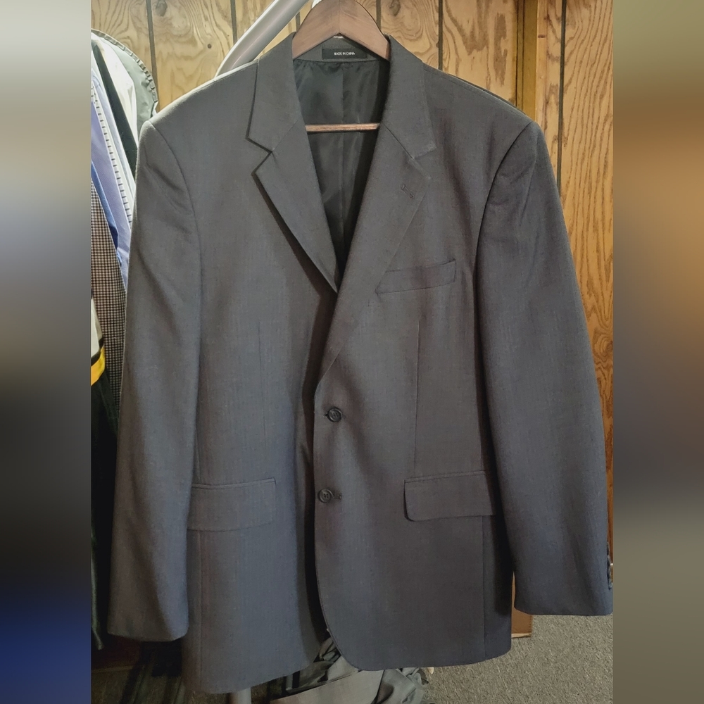 Vanheusen Suit Jacket 40r - image 2